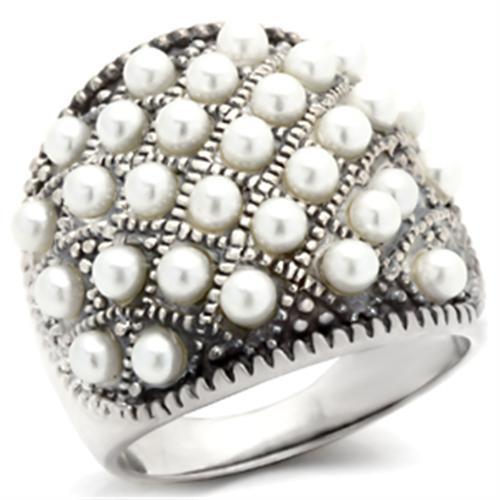 Antique Tone 925 Sterling Silver Ring - Bella Trendee